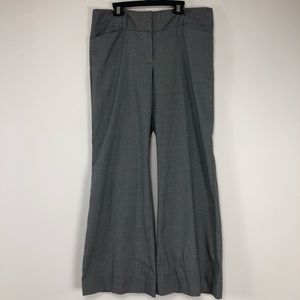 White House black market Houndstooth wide leg pant